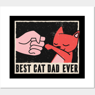 Best Cat Dad Posters and Art